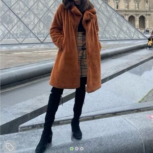 Women's Burnt Orange Coat